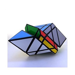 Messed up rhomboid cube