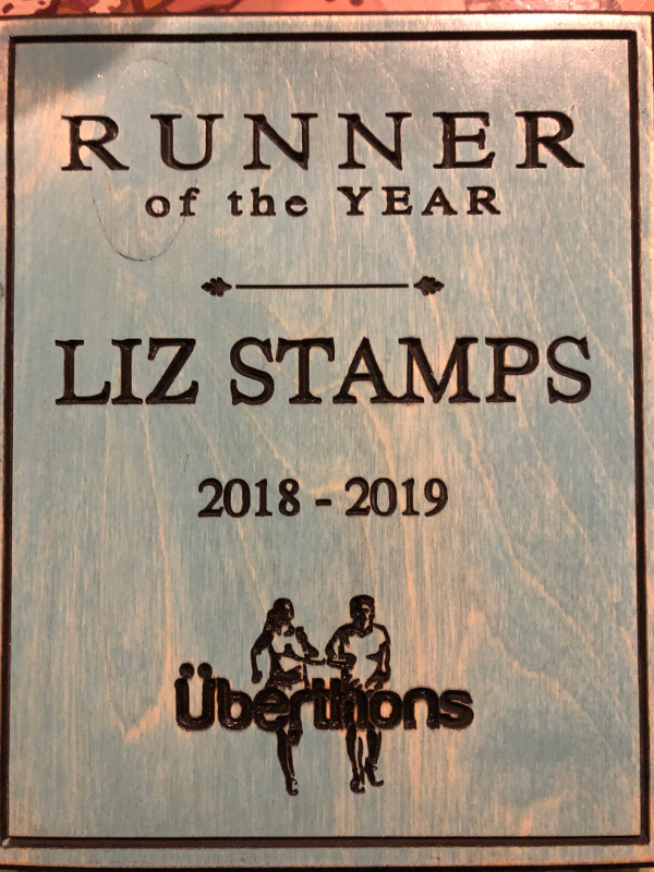 Runner of the Year plaque