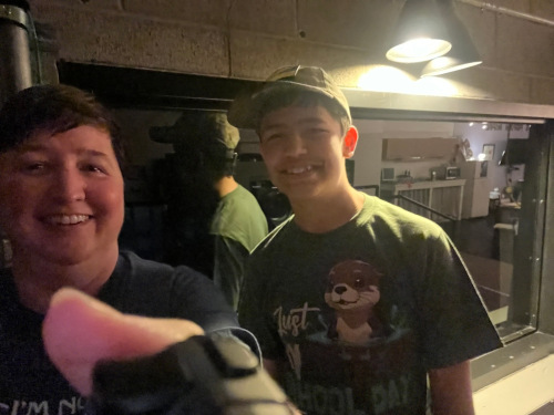 Selfie in the control room