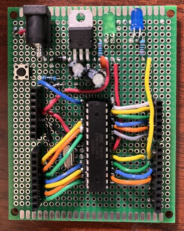 The front of my board