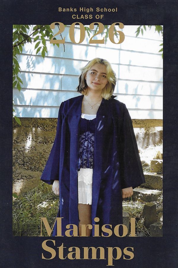 Front of graduation announcement