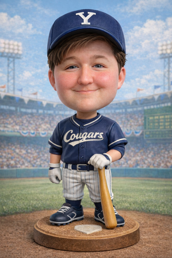 Me as a BYU baseball Bobblehead