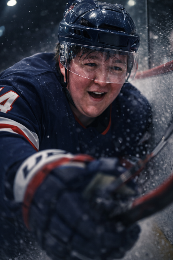 Me as a USA hockey player