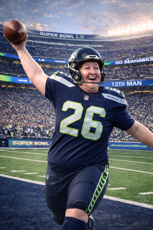 Me as a football player